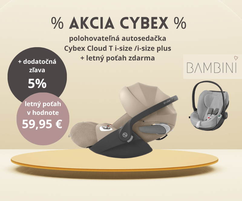 autosedačka Cybex Cloud T i-size s letným poťahom zdarma